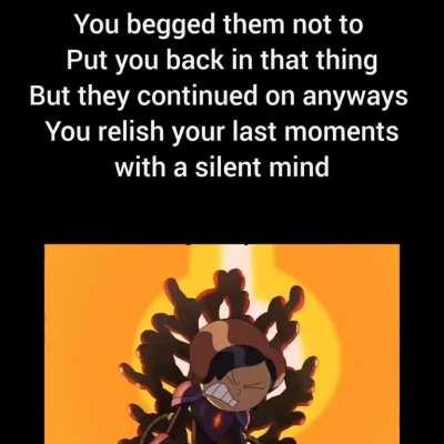 It was so peaceful before 