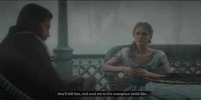 My first time ever playing rdr2 story. This caught me off guard 😂 they were ahead of their time.