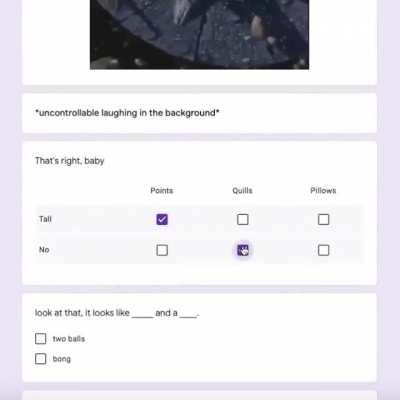 The only test I'll ever ace.