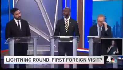 During a Live Debate, NYC Mayoral Candidate Zohran Mamdani Puts New Yorkers First While Cuomo Puts Words in his Mouth About israel.