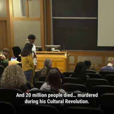 Survivor of Mao’s Cultural Revolution versus David Hogg on gun control. 