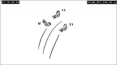 Cut storyboard from S2:E1 explaining Raven's absence posted by Andy Coyle on Twitter