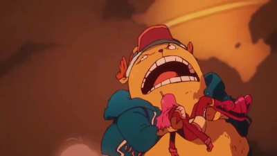 Gear 5 Luffy vs Awakened Lucci