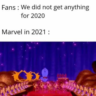 Kevin Feige is basically Santa (or the Genie)