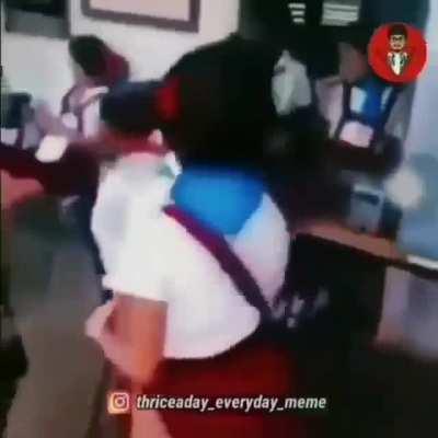 When parents think child studying in school but what actually happened