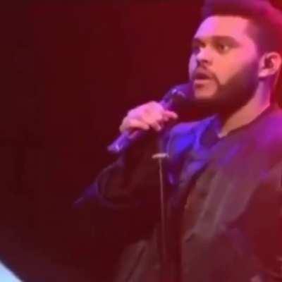 Heard he got tasered as he was about to hit that high note.