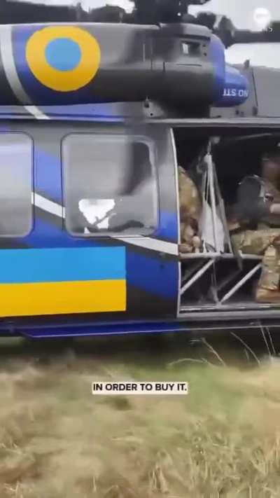 I posted about Black hawk helicopter in Ukraine, so apparently it's being used by the Intelligence branch of MOD ( GUR)