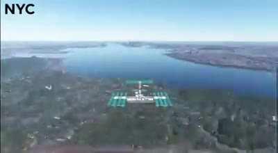 The illusion of tranquility; The ISS looks serene in video footage only because of the scale of space in orbit. The actual speed at which it is moving (7.66 kilometers per second) only becomes apparent when mapped against the surface