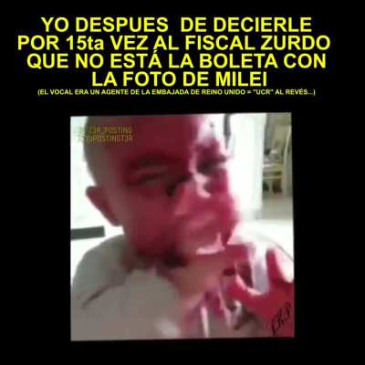 LE TUVE QUE DISPARAR AL VOCAL