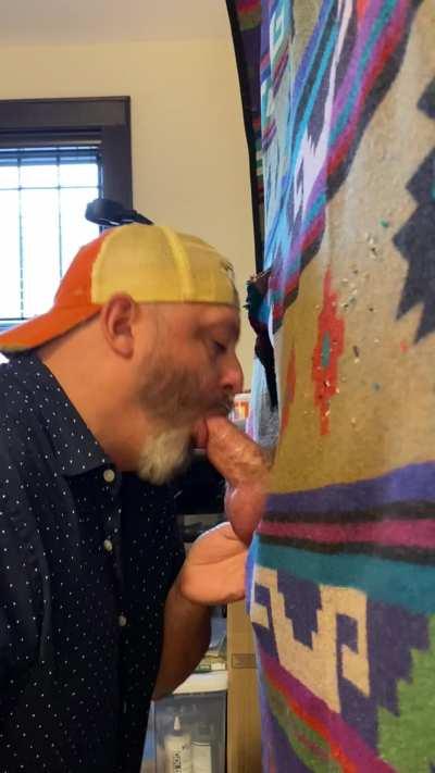 Thick dicked delivery driver, makes good use of my throat, and his lunch break. 32/ 5’8”/ 160/ thick 7.5”