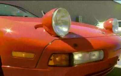 Hidden headlights of retro cars, 1960s-1980s