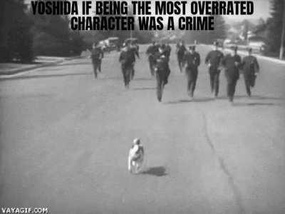 Fujimoto, you can have yoshida back just give us kishibe