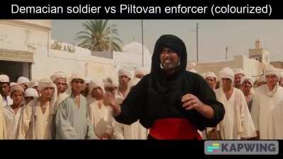 The difference in technology between these two areas is insane