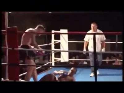 I think the tall guy lost... i’m not sure