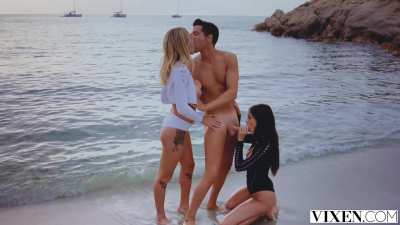 This is what heaven must be like! Co-Star is Little Caprice.