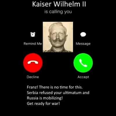 Franz there is no time