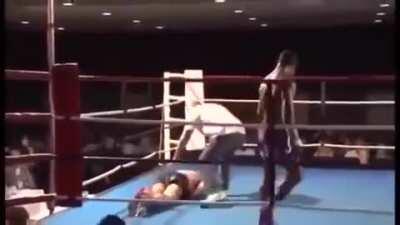 How to fight someone who has 1/2 of a foot on you