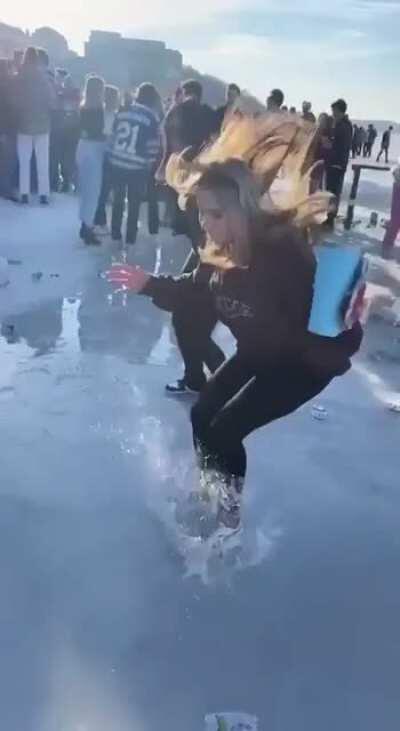 HMC, I will splash this puddle on ice
