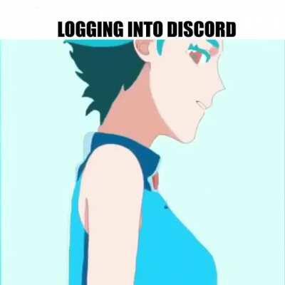 logging into discord
