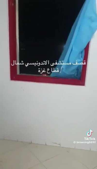 Palestinians civilians scream in terror as they are bombed indiscriminately 