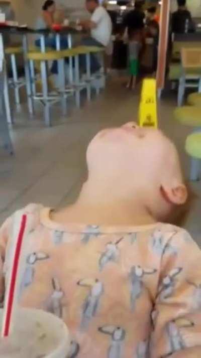 This kid has the right reaction to soda