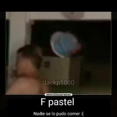 Nooo el pastel