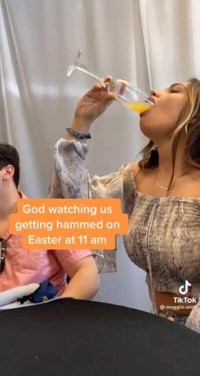 Nothing like Easter mimosas