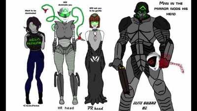 Girls on level 1 be like..