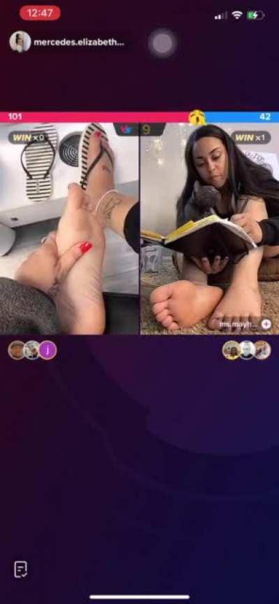 @mercedes.elizabethx1 live with @ms.mayhem2.0 today part 2