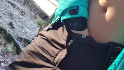 Go hike with me and i ll let you eat me outside