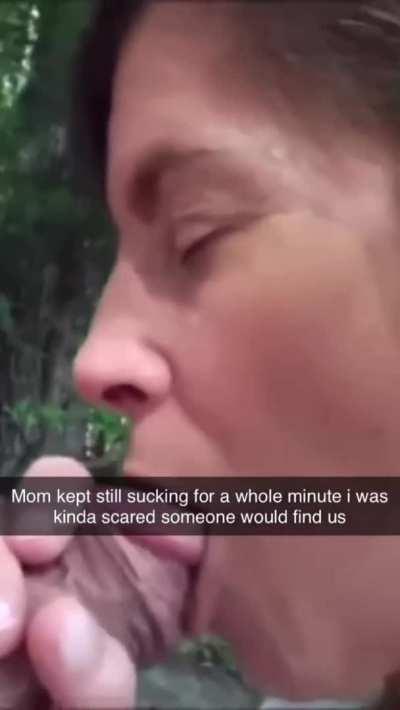 Fuck mom we should take more trips together!