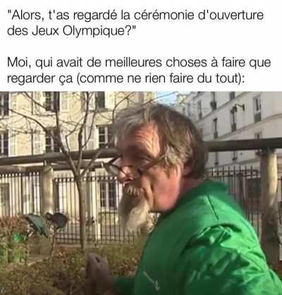 Même pour les références des moimois à venir sur les JO, j'm'en fous.