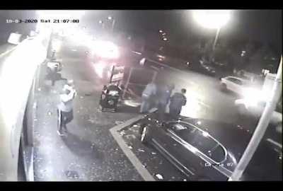 This is why you look right and left before you cross the road