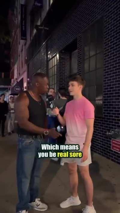 bro almost lost his life