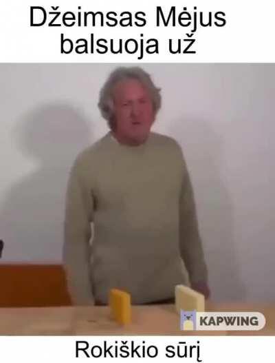 Džeimas Mėjus??? Whaat?