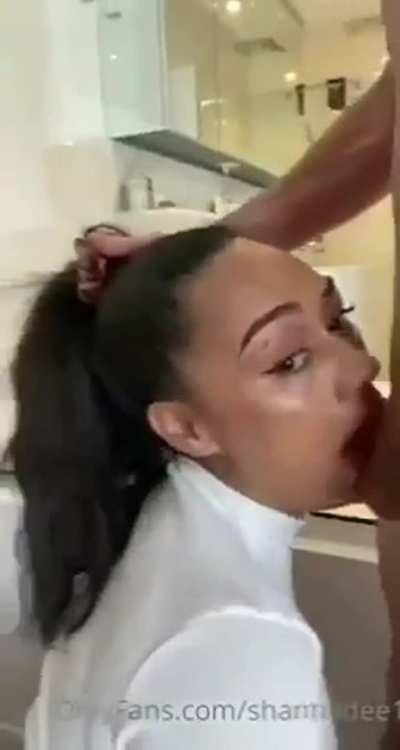 Hard Deepthroat Training