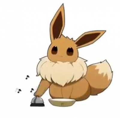 Eevee is hungr(ule)y, please surrender all of your rations immediately.