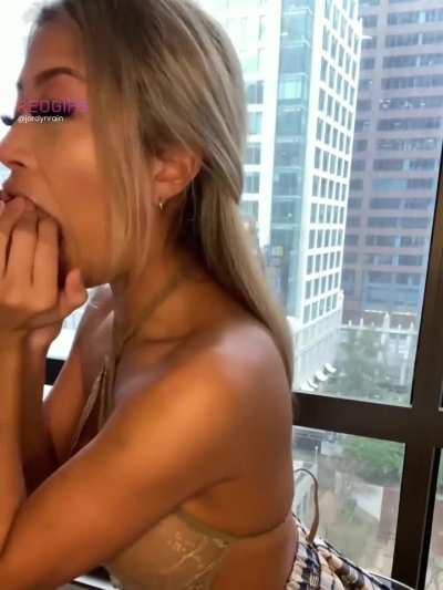 I always make it sloppy