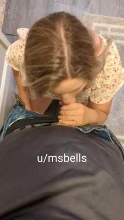 date night with my bull, as soon as he walked in the door I was all over him wanting his cock.