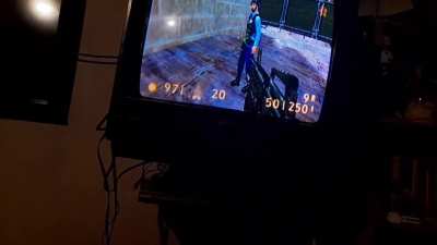 The Jumping Barney on PS2