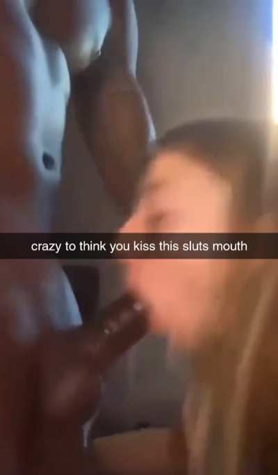 Your GF loves french kissing