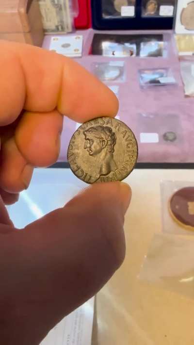 My AU/MS Claudius As (42/43 AD)