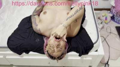 Very messy session😈💜