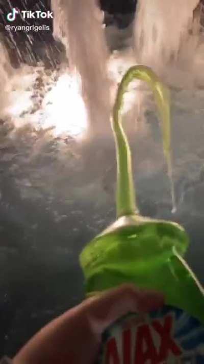 Thank goodness it was night time so nobody could see.