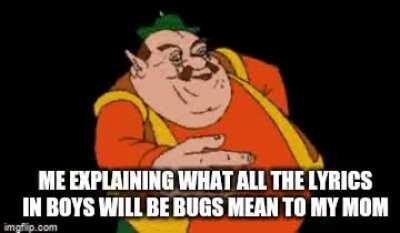 She was really interested in the song so I explained the lyrics to her.