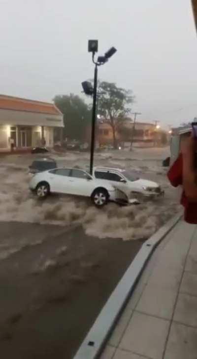 San Pedro Sula, Honduras sept. 10th 2021 a few minutes of rain