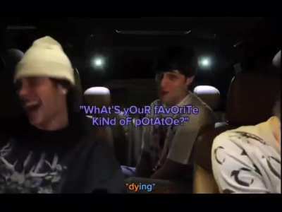 Guy can’t handle the potatoes…