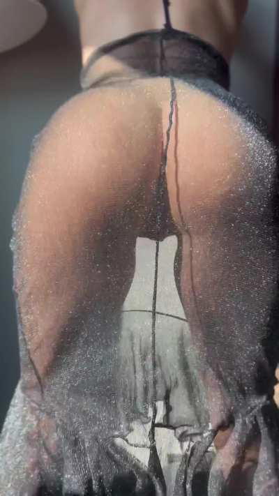 Twerking in my new dress, what do you think? 