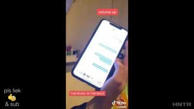 Guy sends cheesy message after caught cheating.