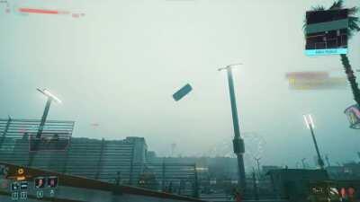 Just another day in Night City